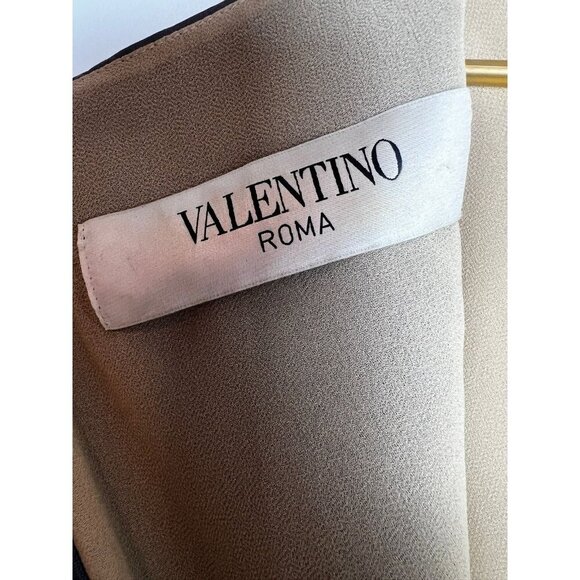valentino colorblock dress 40/ 4 - Picture 2 of 16